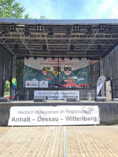 Unterwegs mit Keks auf dem Sachsen-Anhalt-Tag Unterwegs mit Keks auf dem Sachsen-Anhalt-Tag